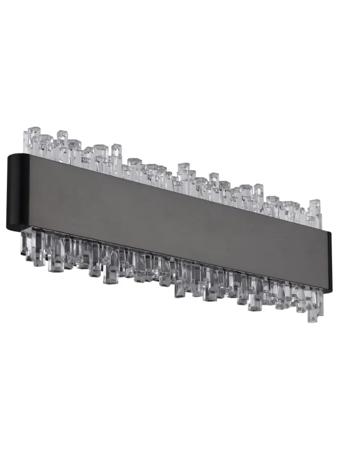 Wandleuchte "STALAGMITA" in black