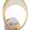 Wandleuchte "UMBRA" in silver