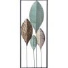 Wandobjekt PLATINUM in Grün/Gold/Schwarz - (W) 29 x (H) 75 x (L) 2 cm