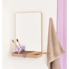 Wandspiegel in Beige - (B)30 x (H)45 cm