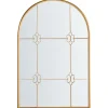 Wandspiegel THULAY in Gold - (W) 65 x (H) 99 x (L) 3 cm