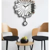 Wanduhr in Schwarz - Ø 39 cm