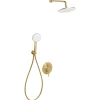 Wannenarmaturen PUELO in Gold - (W) 23 x (H) 180 x (L) 41 cm