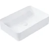 Waschbecken CHIVANA in Weiß - (W) 51 x (H) 11 x (L) 34 cm