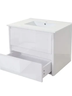Waschbecken mit Unterschrank  B19, Weiß