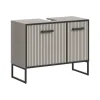 Waschbeckenunterschrank  (B/H/T: 80x63x36 cm) in Kaschmir