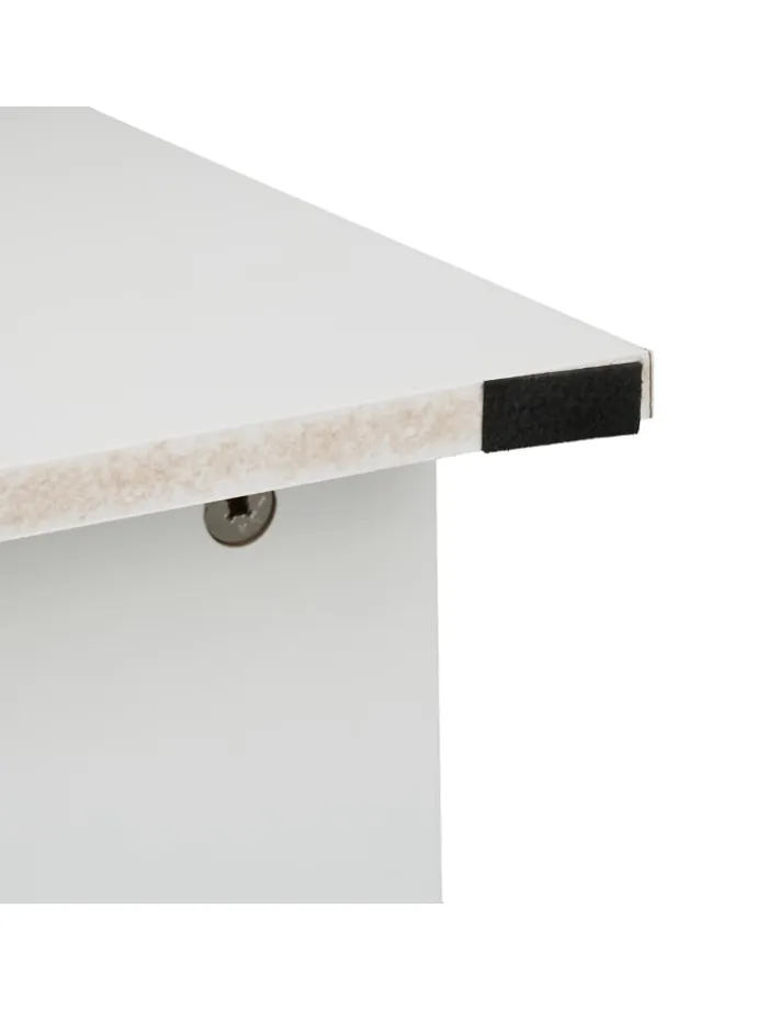Waschbeckenunterschrank in Weiß - (B)60 x (H)60 x (T)30 cm