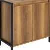Waschbeckenunterschrank in Braun - (B)60 x (H)60 x (T)30cm