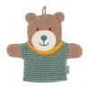 Waschhandschuh BÄR Ben in mittelgrün
