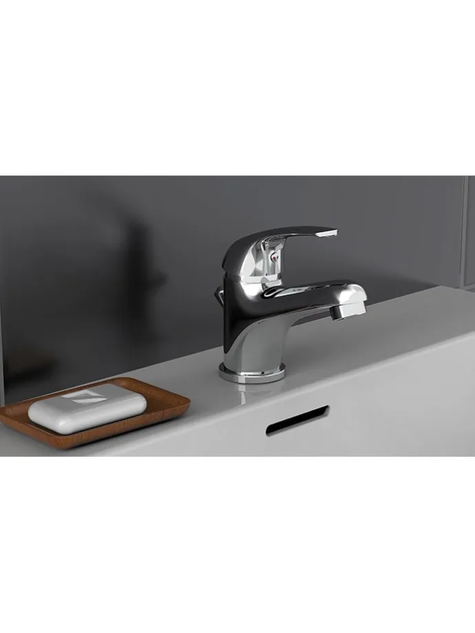 Waschtischarmatur "Athos" in Chrom
