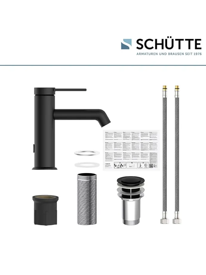 Waschtischarmatur "Los Angeles" in Schwarz