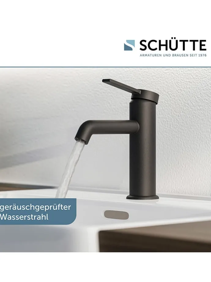 Waschtischarmatur "Los Angeles" in Schwarz