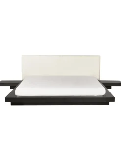 Wasserbett ZEN in Braun/Weiß - (W) 328 x (H) 86 x (L) 229 cm