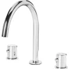 Wasserhähne PILCOMAYO in Silber - (W) 4 x (H) 24 x (L) 21 cm