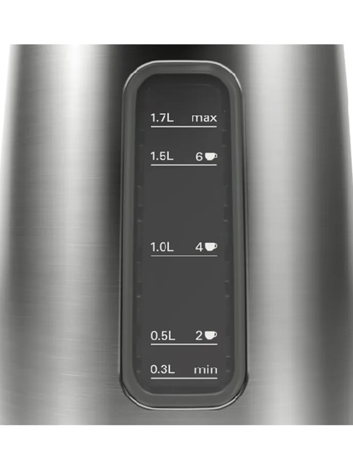 Wasserkocher "DesignLine" in Anthrazit - 1,7 l