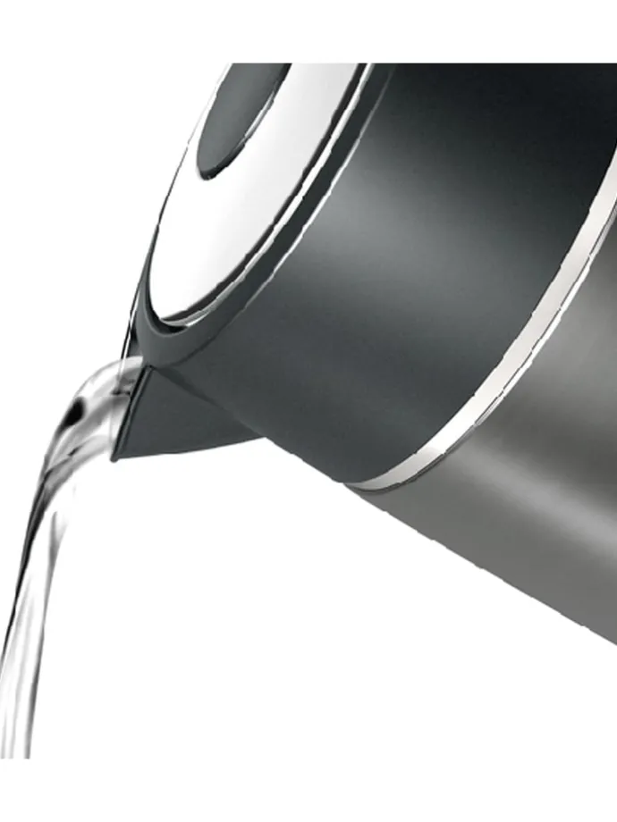 Wasserkocher "DesignLine" in Anthrazit - 1,7 l