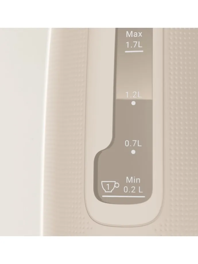 Wasserkocher "Morning" in Beige - 1,7 l