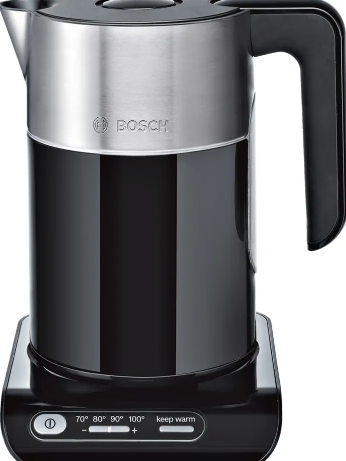 Wasserkocher "Styline" in Schwarz/ Silber - 1,5 l