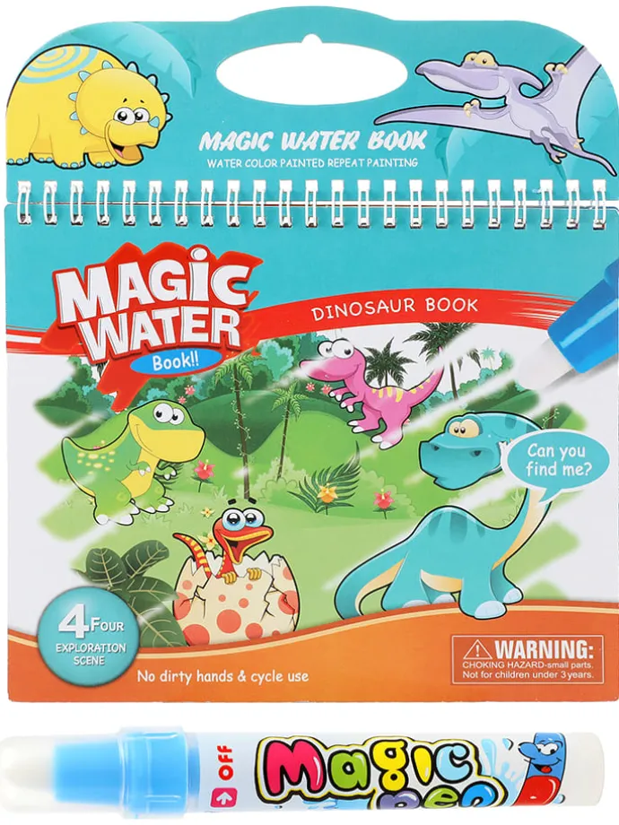 Wassermalbuch "Dino" - ab 3 Jahren
