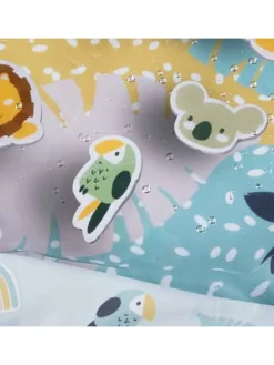 Wassermatte Dschungeltiere in mehrfarbig