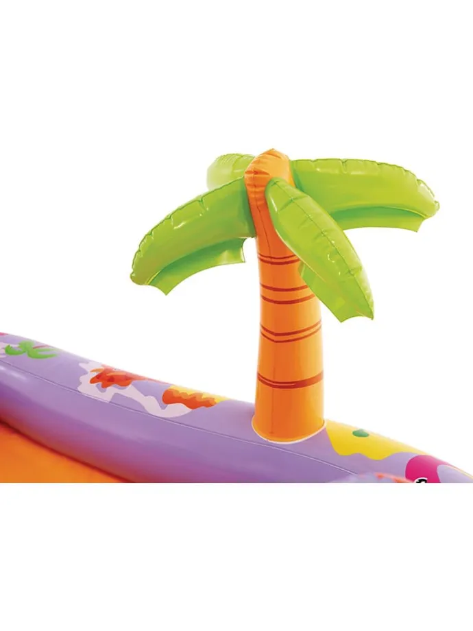 Wasserspiel-Planschbecken "Dino" - (B)201 x (H)69 x (T)157 cm - ab 2 Jahren