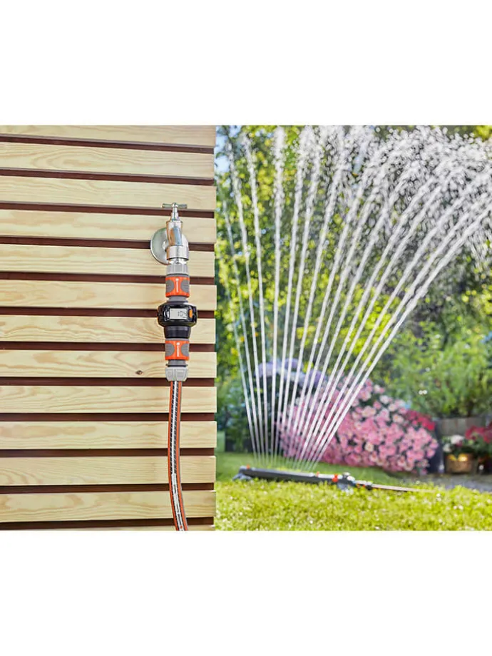 Wasserzähler "Aqua Count" in Grau