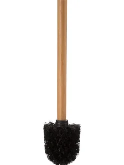 WC-Bürstenhalter in Schwarz - (B)11,7 x (H)38 x (T)11,7 cm