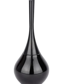 WC-Garnitur "Flakon" in Schwarz - (H)42,5 cm