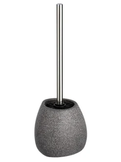 WC-Garnitur in Grau - (B)12,5 x (H)38,5 x (T)12 cm
