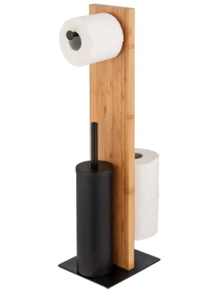 WC-Garnitur in Natur - (B)18 x (H)69 x (T)18 cm