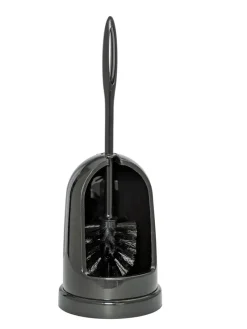 WC-Garnitur "Standard" in Schwarz - (H)40 cm