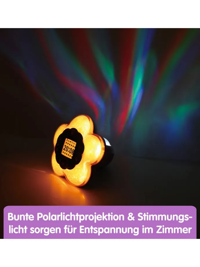 Wecker "Kidimagic Galaxy Light" in Rosa - ab 7 Jahren