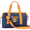 Weekender "Allrounder XS" in Dunkelblau/ Orange - (B)27 x (H)21 x (T)12 cm