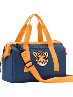 Weekender "Allrounder XS" in Dunkelblau/ Orange - (B)27 x (H)21 x (T)12 cm