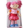 Weiche Stoffpuppe Kuschelpuppe für Kinder ab 6 Monaten 1er-Set in Lilli-Lou