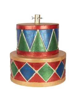Weihnachtsbaumständer in Bunt - (H)46 x  Ø 40 cm