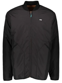 Wende-Funktionsjacke "Hikast" in Schwarz/ Hellbraun