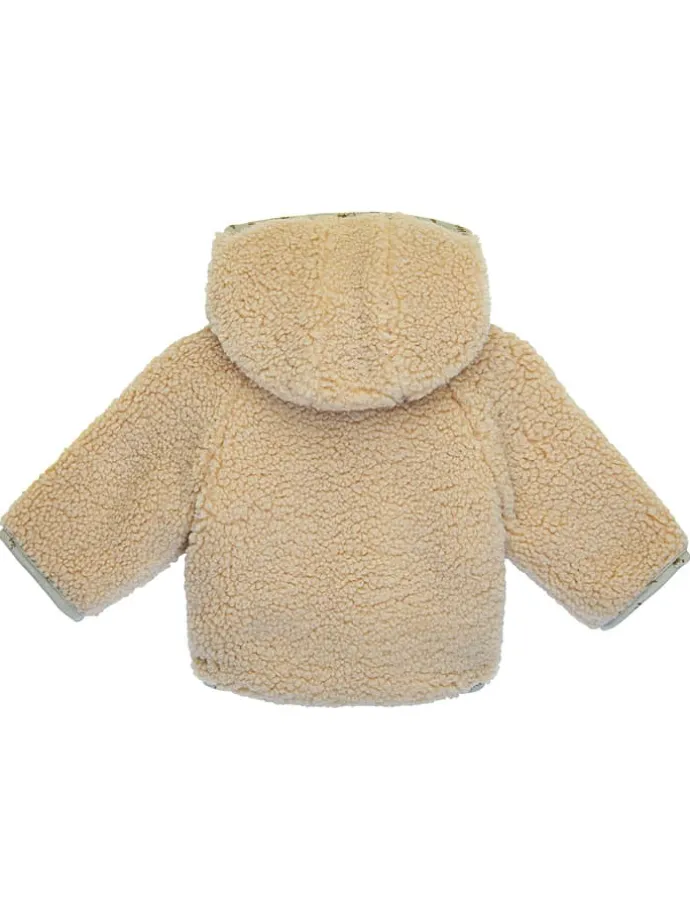 Wende-Jacke "Gelves" in Beige/ Grün
