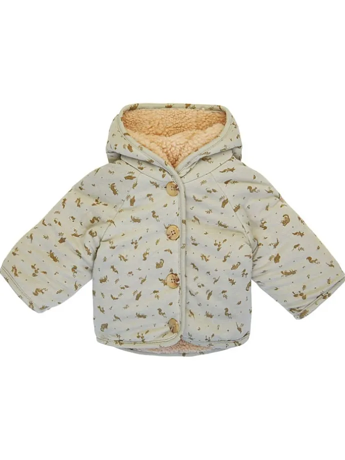 Wende-Jacke "Gelves" in Beige/ Grün