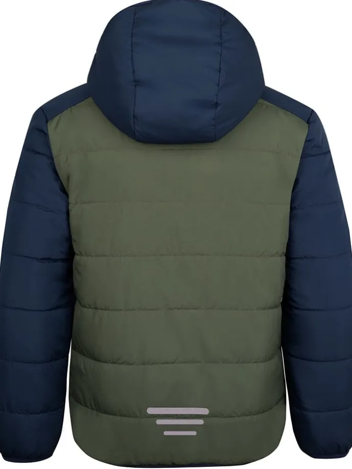 Wende-Winterjacke "Sandvika" in Khaki