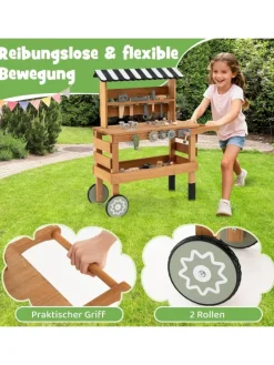 Werkbank Kinder Werkzeugbank ab 3 Jahren in Grün