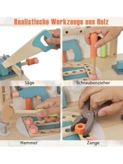 Werkstatt Werkbank ab 3 Jahren in Bunt