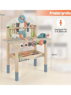 Werkstatt Werkbank ab 3 Jahren in Bunt