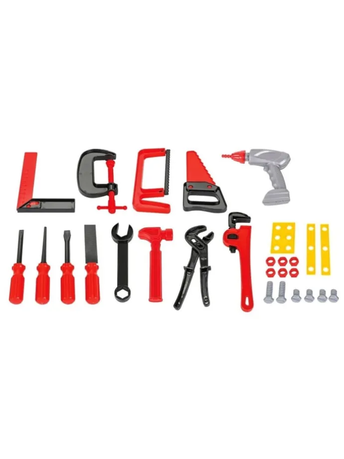 Werkzeugset Toolkids 25-tlg. von Jamara in Mehrfarbig ab 3 Jahre