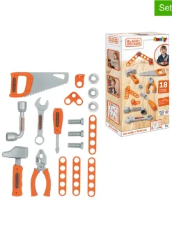Werkzug-Set "Black+Decker" in Grau/ Orange - ab 3 Jahren