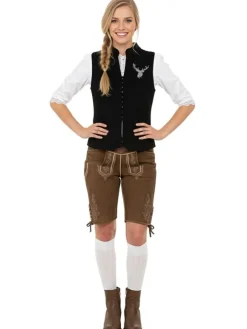Weste GRAZIELLA in schwarz