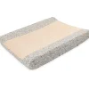 Wickelauflagenbezug in Beige/ Blau - (L)70 x (B)45 cm