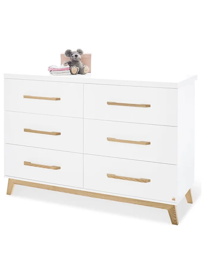 Wickelkommode "Riva" in Weiß - (B)140 x (H)105 x (T)78 cm