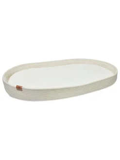 Wickelnestchen in Creme - (B)75 x (H)8 x (T)3 cm