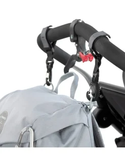 Wickelrucksack in Grau - (L)28 cm - (B)16 cm - (H)42 cm